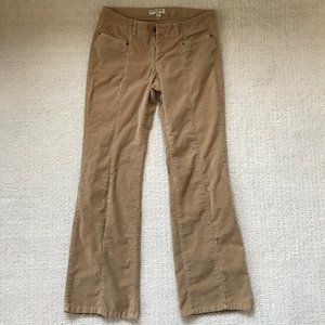 Banana Republic Ryan Fit Bootcut Cords, 10R, Kahki